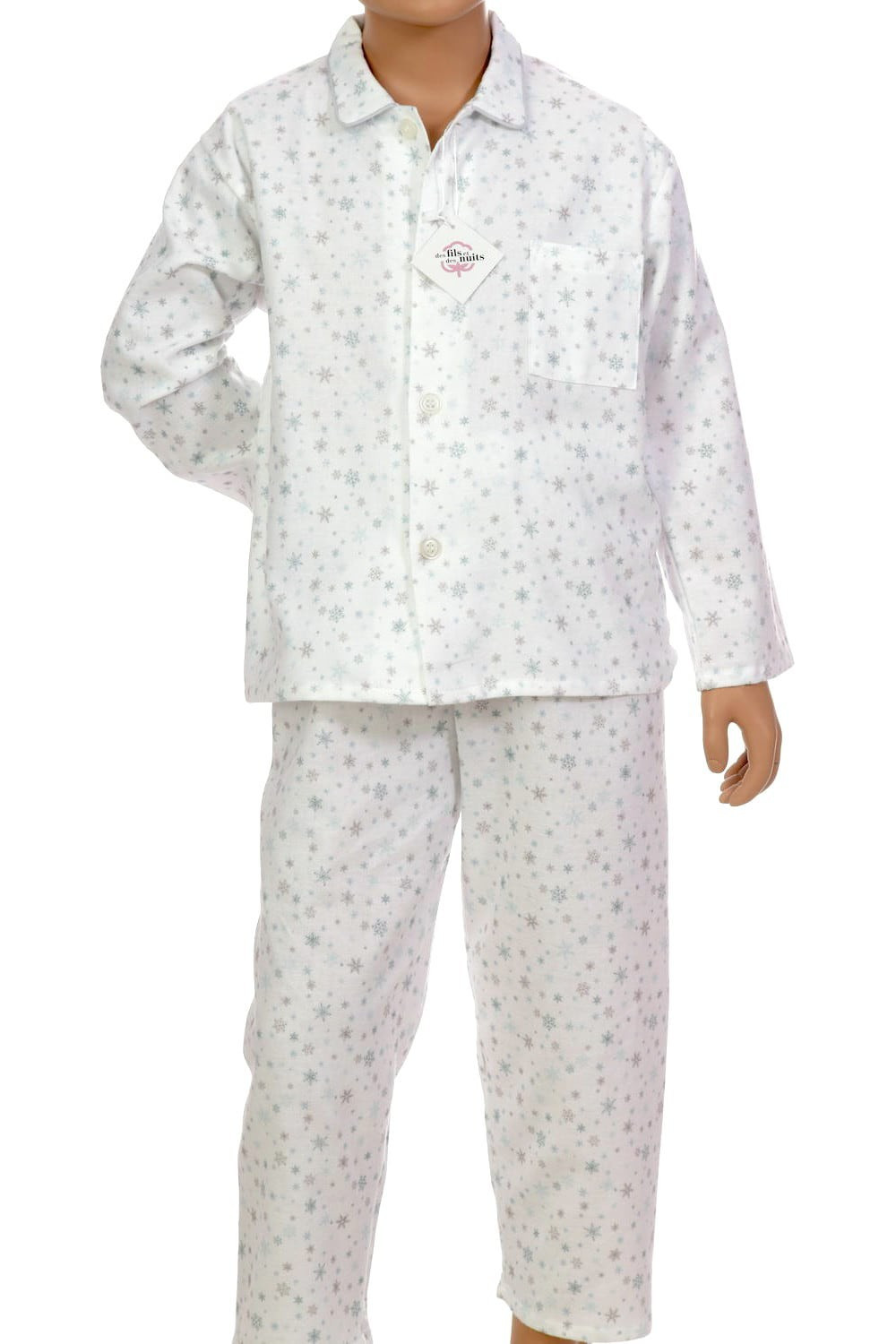 Veste Pilou Enfant Grise – Pyjama Pilou Pilou