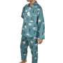 Pyjama long garçon en coton pilou, Kanata