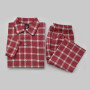 Pyjama classique garçon en pilou, Pralo rouge