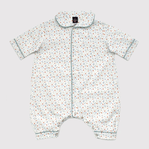 Pyjama pour bébé en coton popeline, Fraises