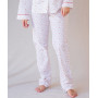 Pyjama femme classique en coton, Coquelicots