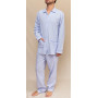 Pyjama long homme en flanelle , Valloire