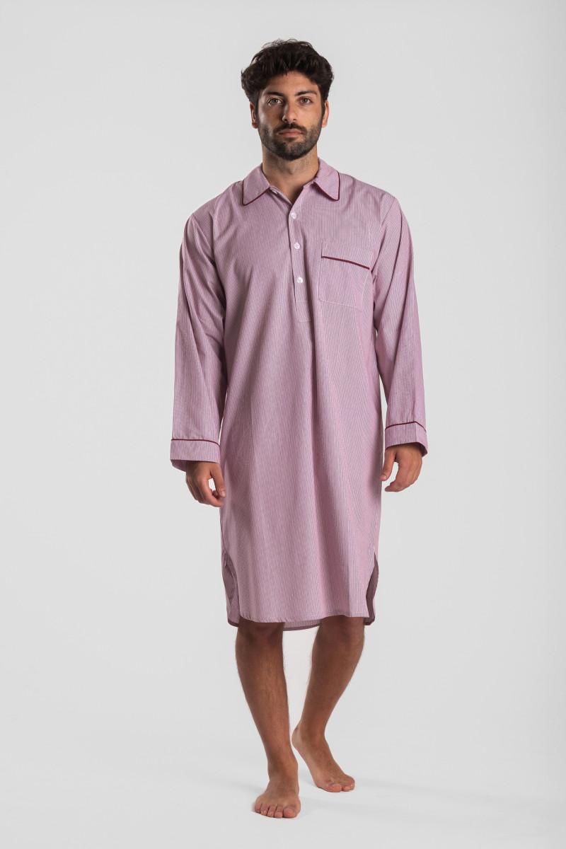 Chemise de nuit homme coton, Saleccia