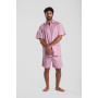 Pyjama court homme en coton, Santorin