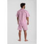 Pyjama court homme en coton, Santorin