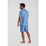 Pyjama court homme en coton, Surfeurs