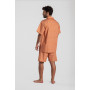 Pyjama court homme en coton, Tennis