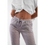 Pantalon de pyjama femme en coton pilou - Liberty Rose