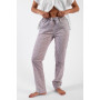 Pantalon de pyjama femme en coton pilou - Liberty Rose