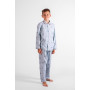 Pyjama long garçon en pilou - Renard forêt