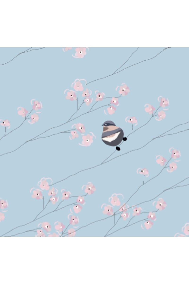 Pyjamas longs femme - Oiseaux
