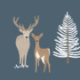 Pyjama long garçon - Cerfs