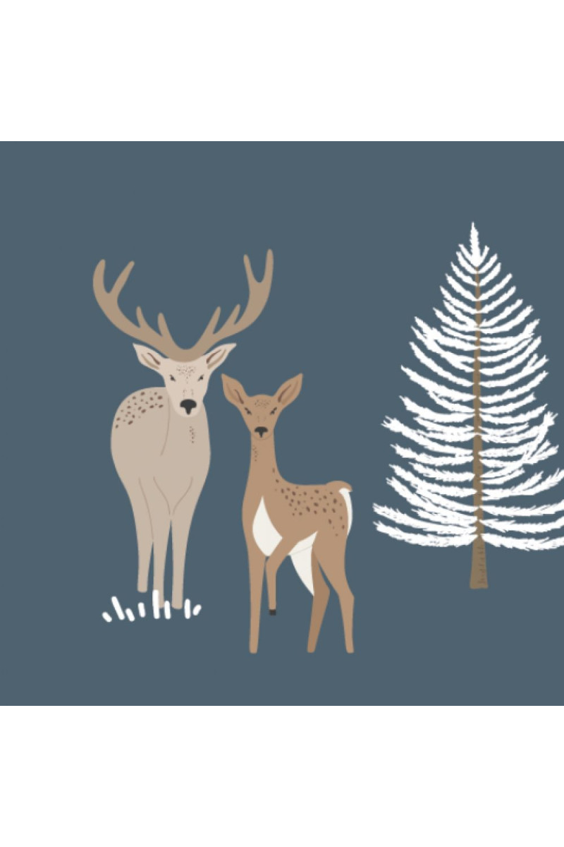 Pyjama long garçon - Cerfs