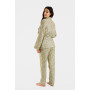 Pyjama long femme - Panthères