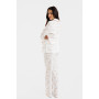 Pyjama femme en coton pilou, Renard Forêt