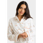 Pyjama femme en coton pilou, Renard Forêt
