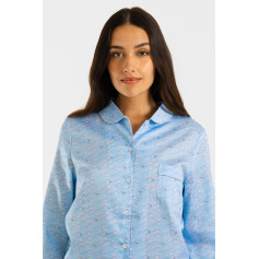 Pyjamas longs femme - Oiseaux