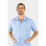 Pyjama court homme en popeline de coton - Antibes
