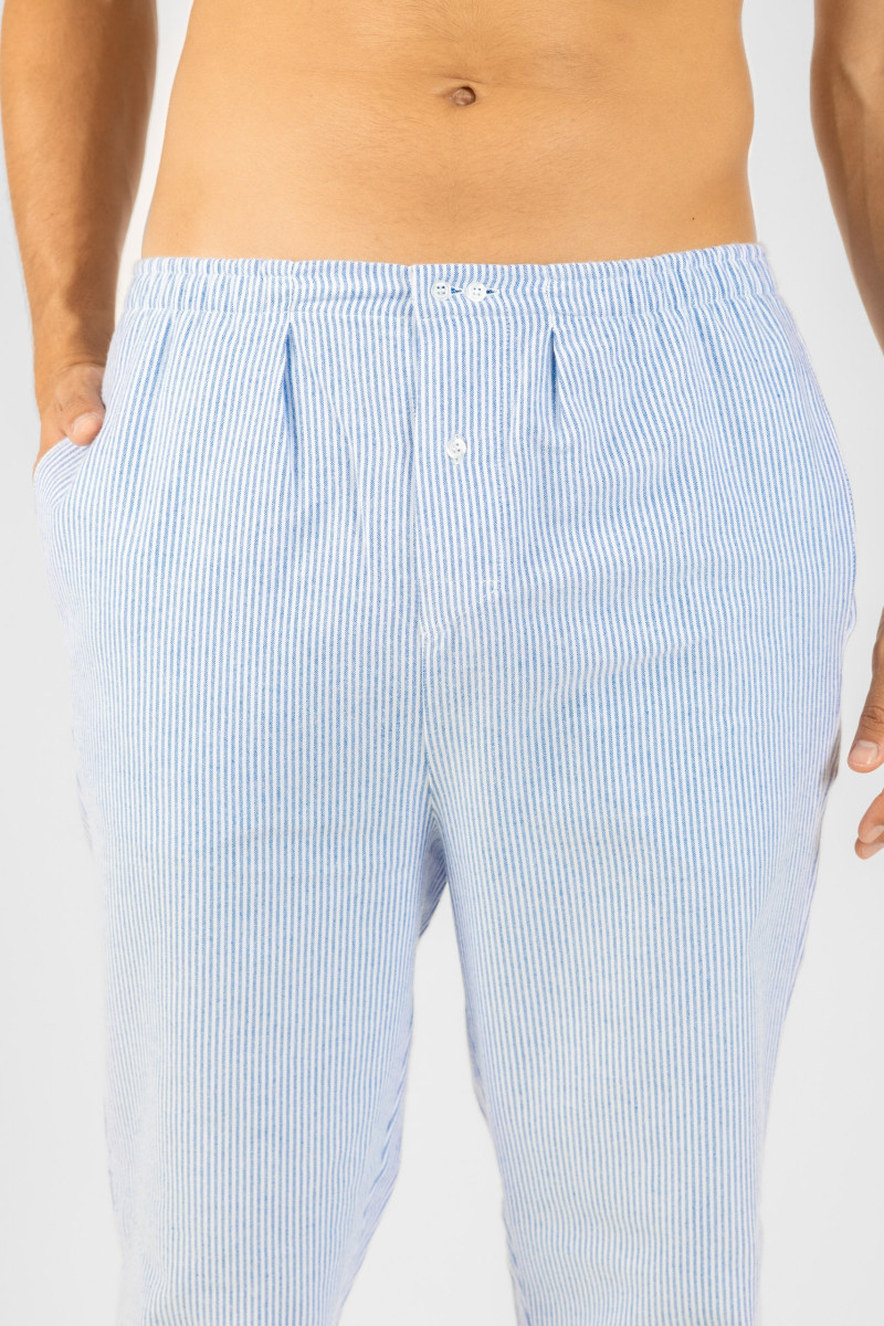 Pantalon d'intérieur homme en flanelle de coton - Tignes