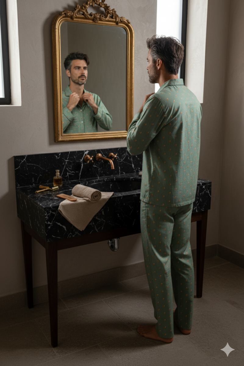 Pyjamas longs homme - Renards