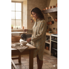 Liquette femme manches longues - Panthères