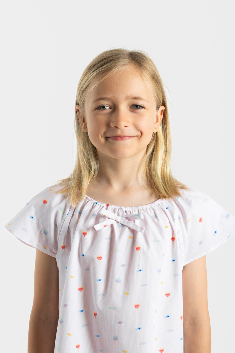 Chemise de nuit fille été - Sucreries
