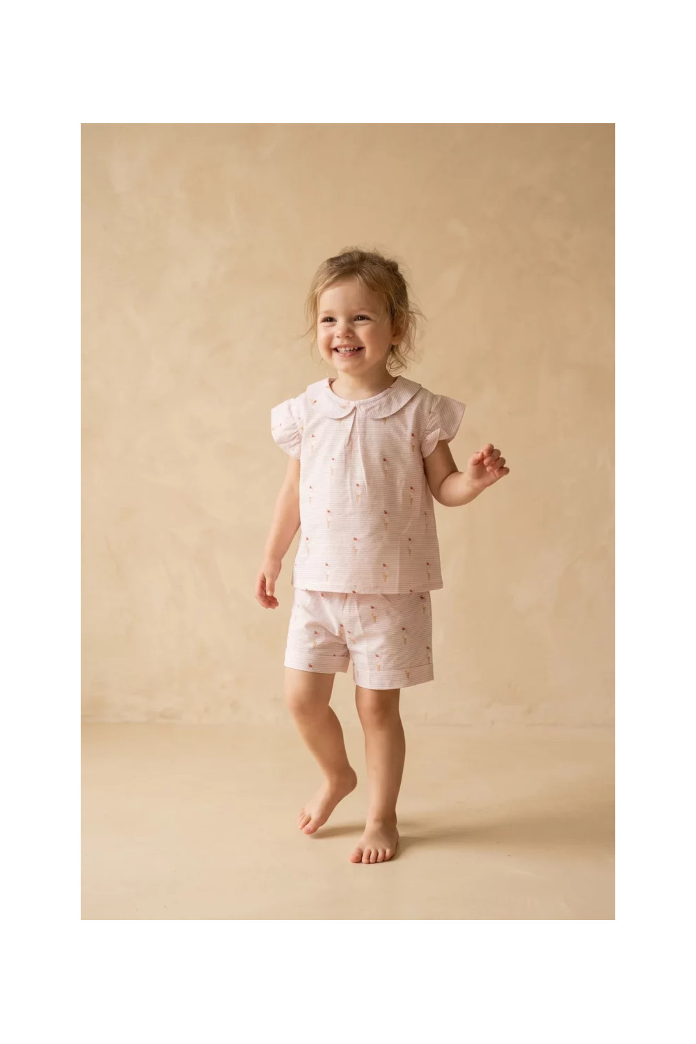 Pyjama court fille - Cornet de glace