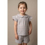Pyjama court fille - Liberty rose