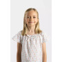 Chemise de nuit fille été - Fraisiers