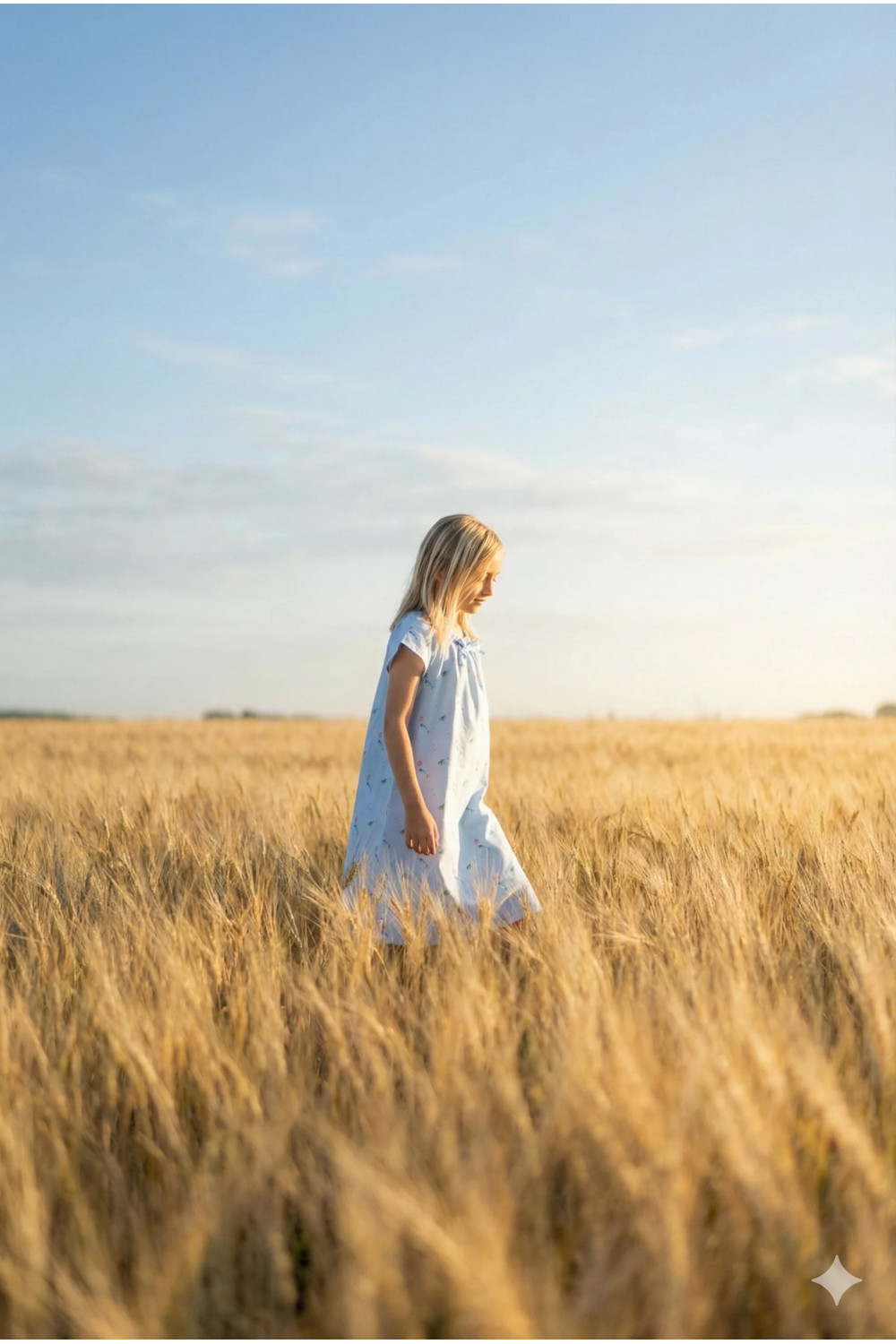 Chemise de nuit fille été - Sirènes
