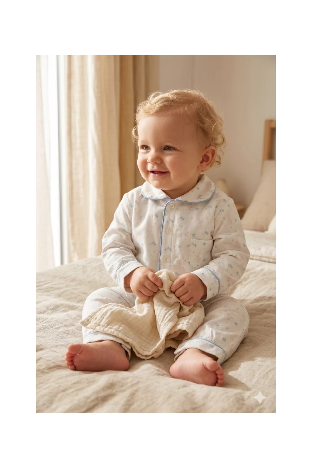 Pyjama combi bébé -Lapins
