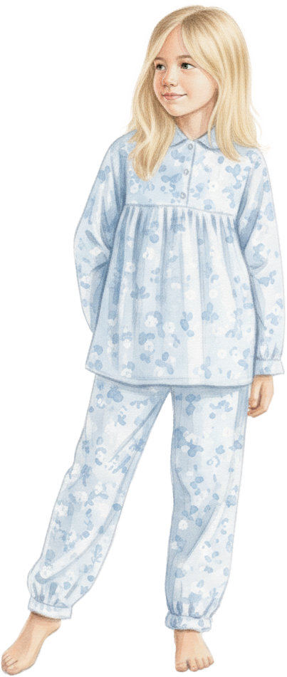 Pyjama long fille